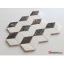 3D Mermer Doğal Taş Duvar Mozaik-DT1438